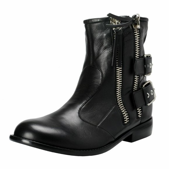 Giuseppe Zanotti Homme Leather Ankle Boots Shoes